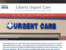 Tablet Screenshot of libertyurgentcareohio.com